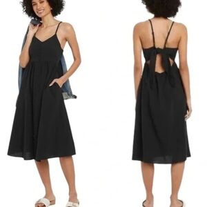 Sundress black Universal Thread Black Backless Dress